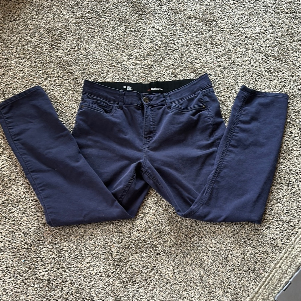 Liz Claiborne’s Navy Blue Skinny Jeans Size 12